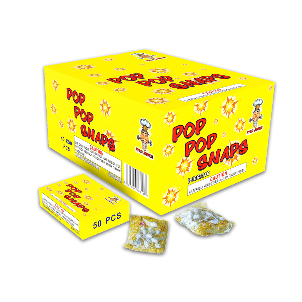 POP POP SNAPS LARGE Pyro Junkie Fireworks