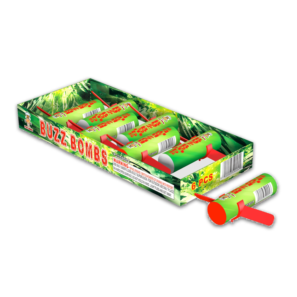 BUZZ BOMBS Pyro Junkie Fireworks