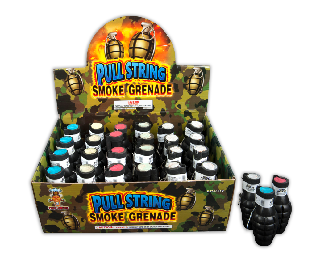 PULL STRING GRENADE Pyro Junkie Fireworks