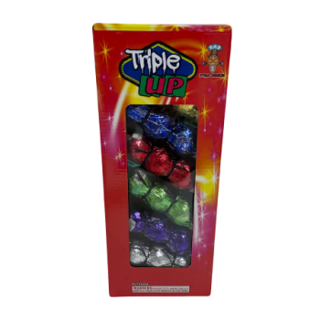 Triple Up - Triple Break Shells - Pyro Junkie Fireworks